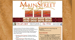 Desktop Screenshot of montrosedayspa.com